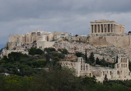 Acropolis seen from Filopappou hill